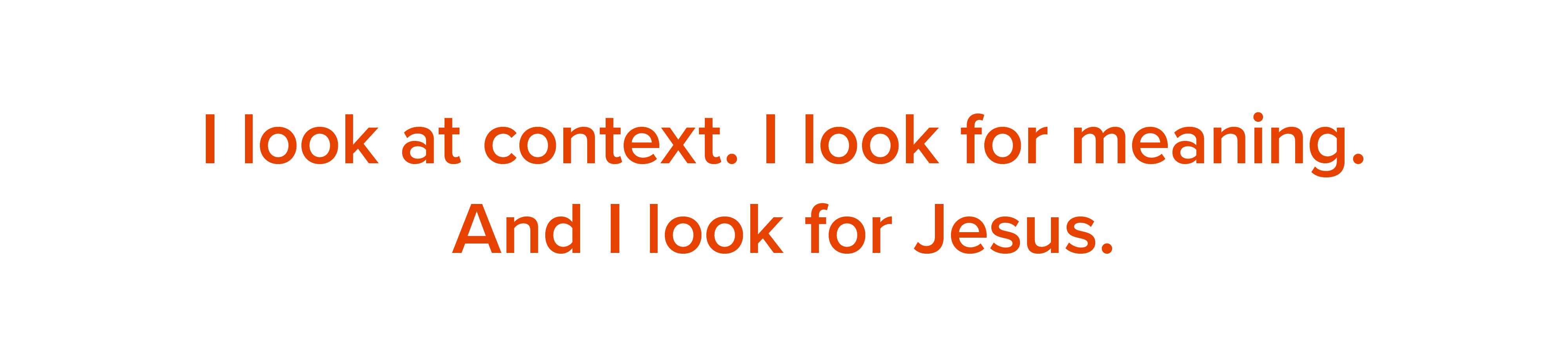 As an example, let's look at the book of Ezekiel.